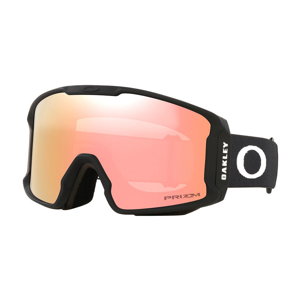 Oakley LINE MINER M - Masque de ski matte black/prizm rose gold