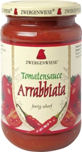 Zwergenwiese Tomatensauce Arrabbiata, 340 g