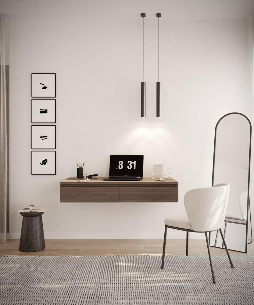 NADUVI Collection Kaptafel Kate zwevend 120cm