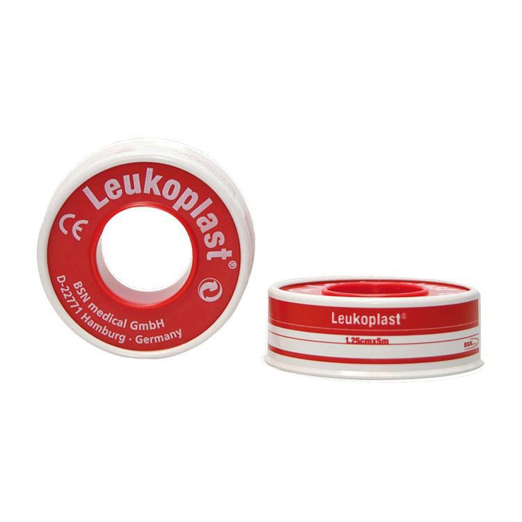 Leukoplast 1.25cm x 5m 1 Stuk