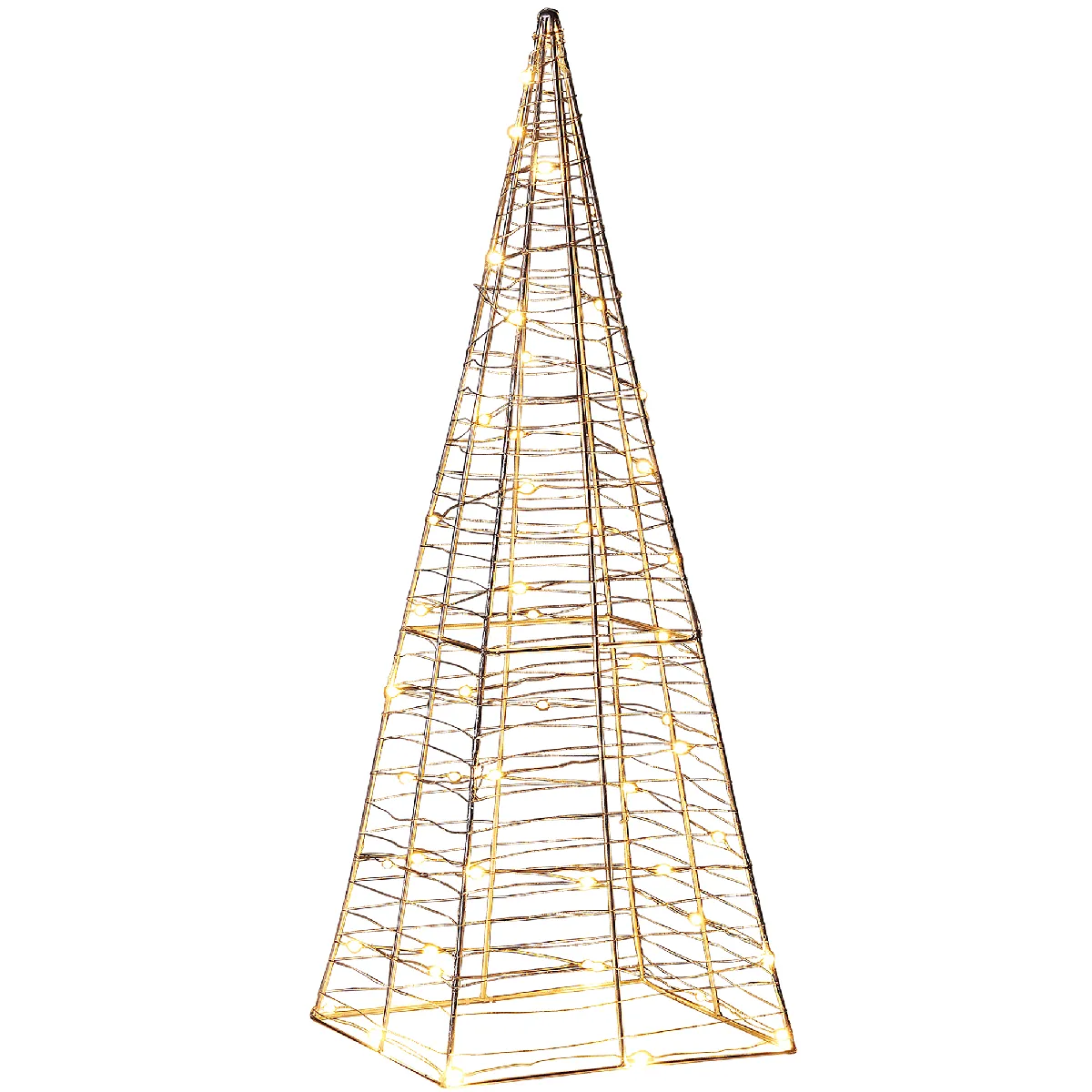 BELIANI Décoration LED Sapin de Noël 60 cm PUKSALA