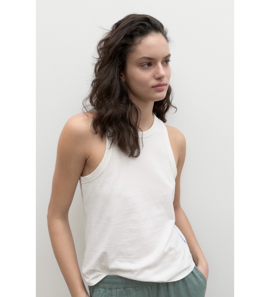 Camiseta branca ECOALF Nantesalf