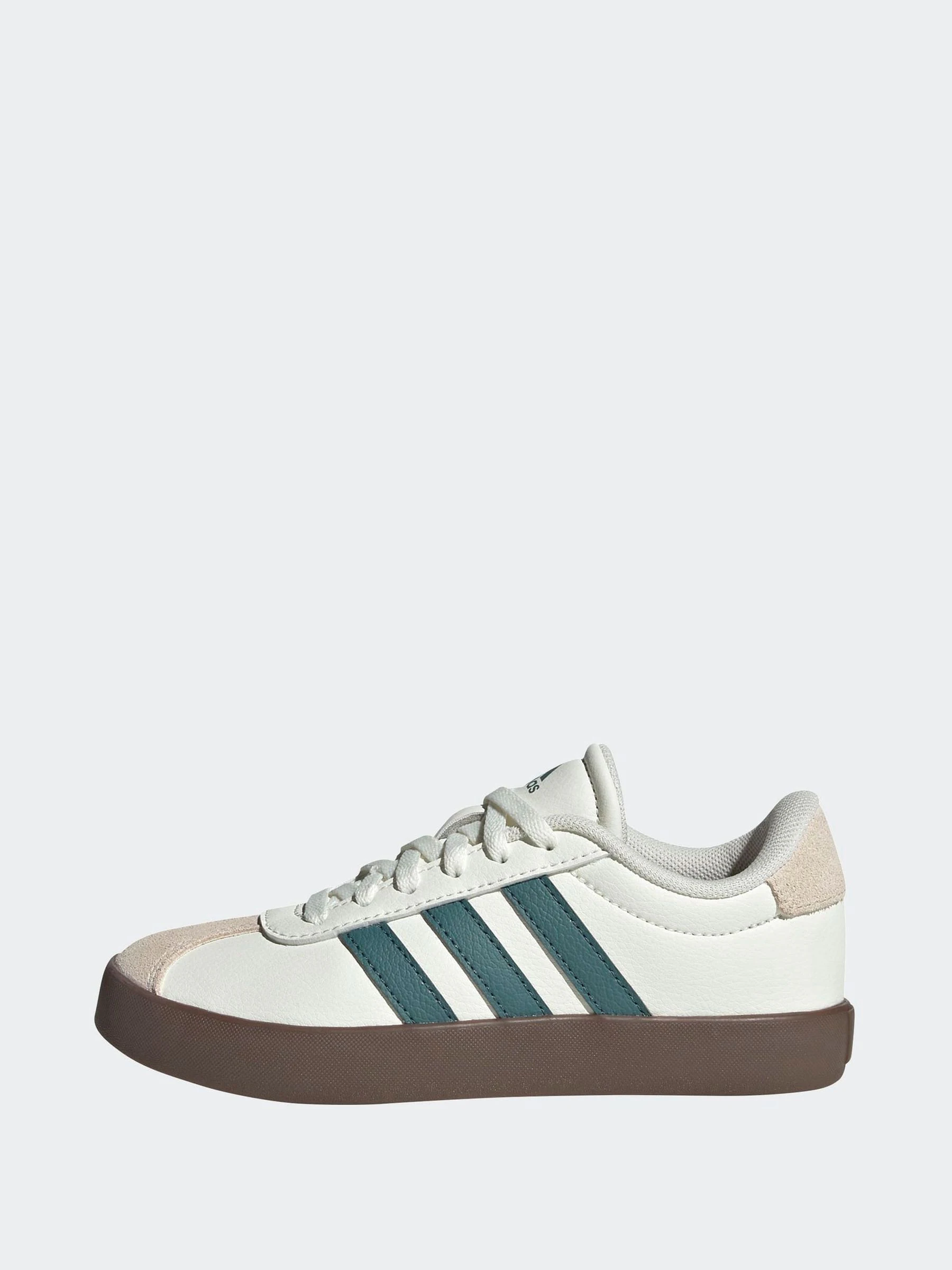 adidas Vl Court 3.0 Suède sneakers met veters voor kinderen