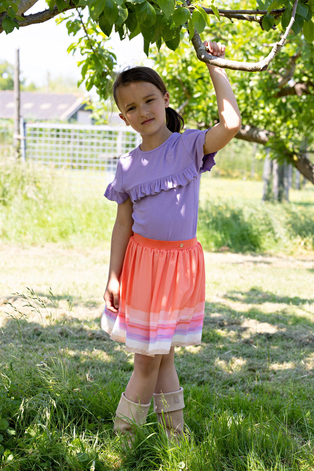 NONO T-shirt Kovan paars