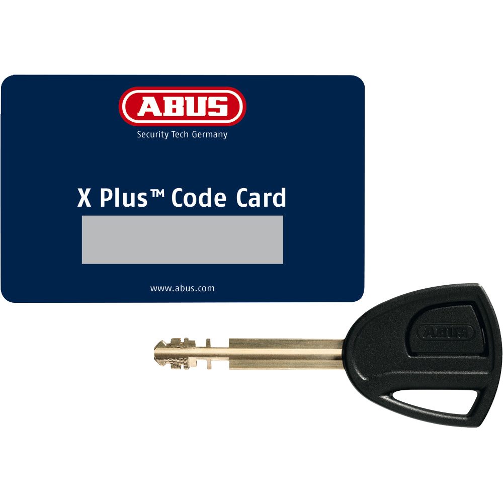 Abus Steel-O-Chain™ XPlus™ 9808K 110cm Kettenschloss schwarz