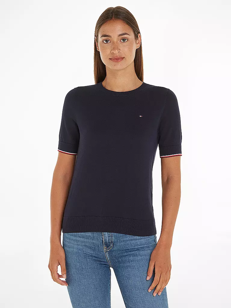 TOMMY HILFIGER Pullover  dunkelblau