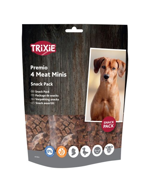 Trixie Premio 4 Superfoods - Hondensnacks - Kip Eend Rund 4×100 g
