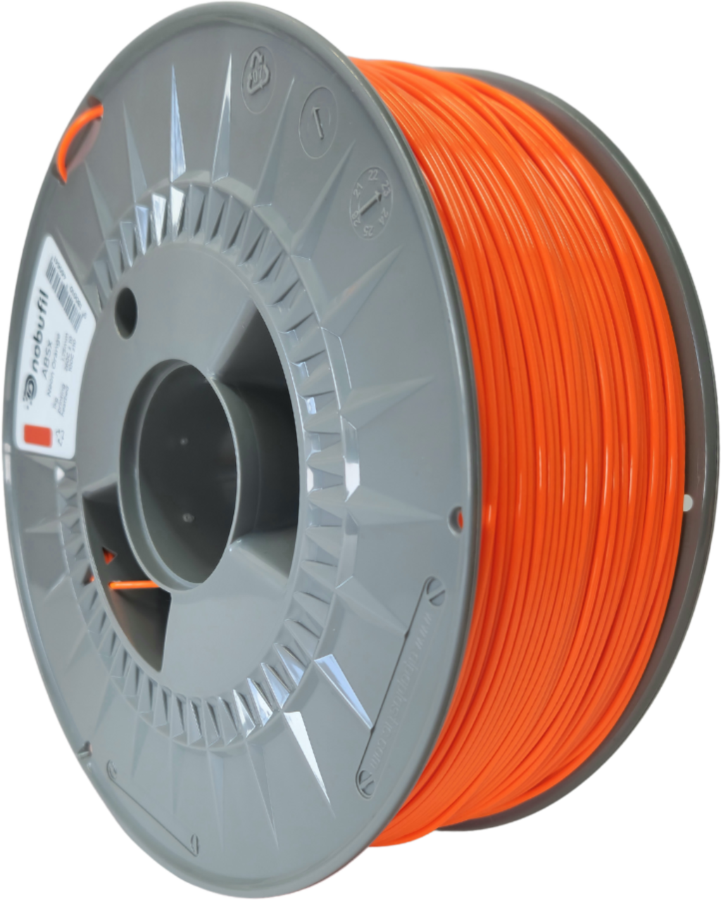 Nobufil  ABSx Neon Orange, 1,75 mm / 1000 g    ABS Filament aus recycelten Kunststoffen