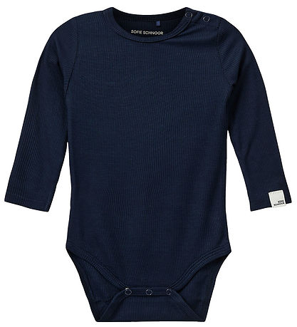 Sofie Schnoor Body l/ä - Rib - DicteSB - Marineblau