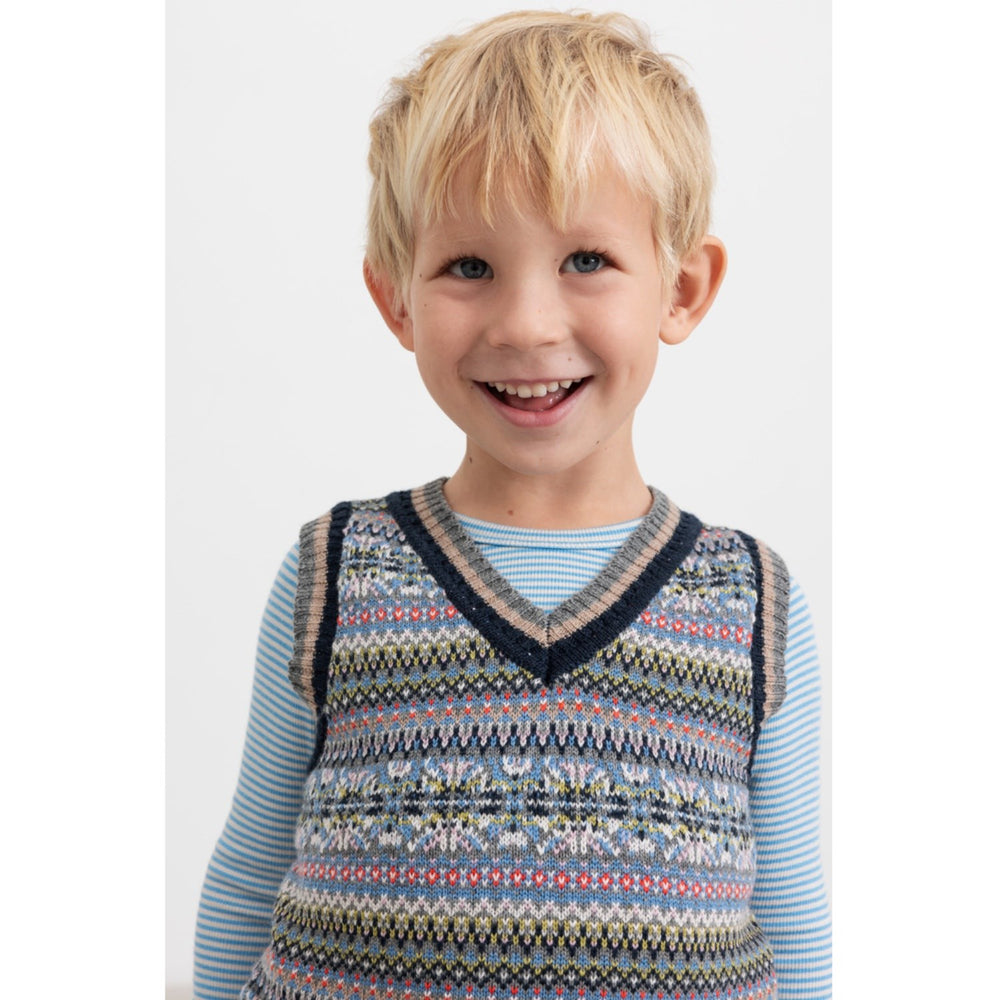 Køb MarMar Modal Fine Rib Blue Stripe Tani Bluse