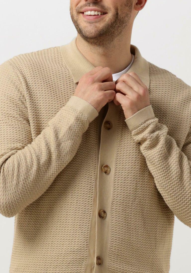 FOR\u00C9T beige for&eacute;t vest boat knit