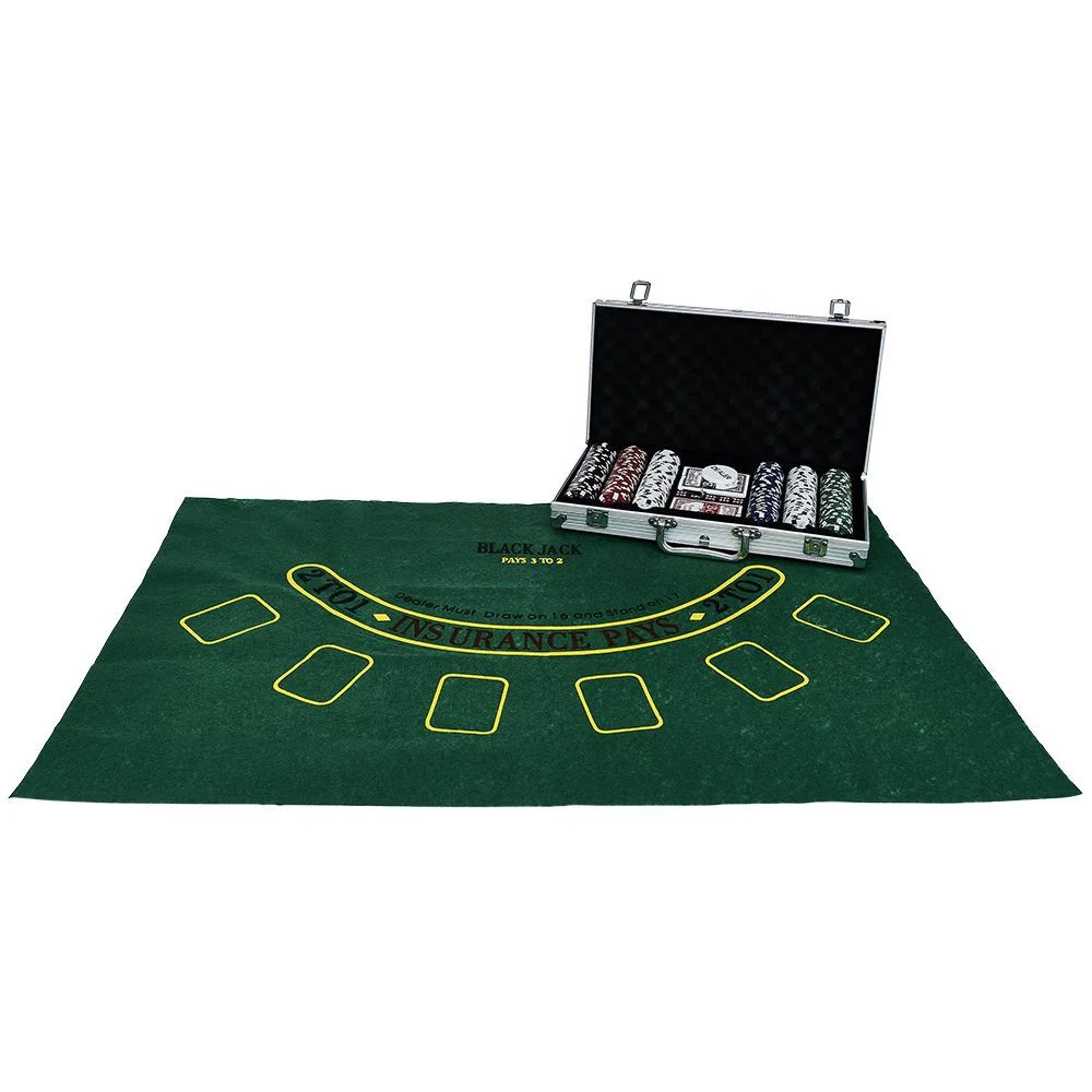 Mallette de poker en aluminium 300 jetons