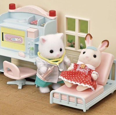 Sylvanian Families Dukkehustilbehør med Doktorfigur