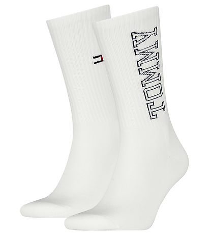 Tommy Hilfiger Socken - 2er-Pack - Weiß/Navy