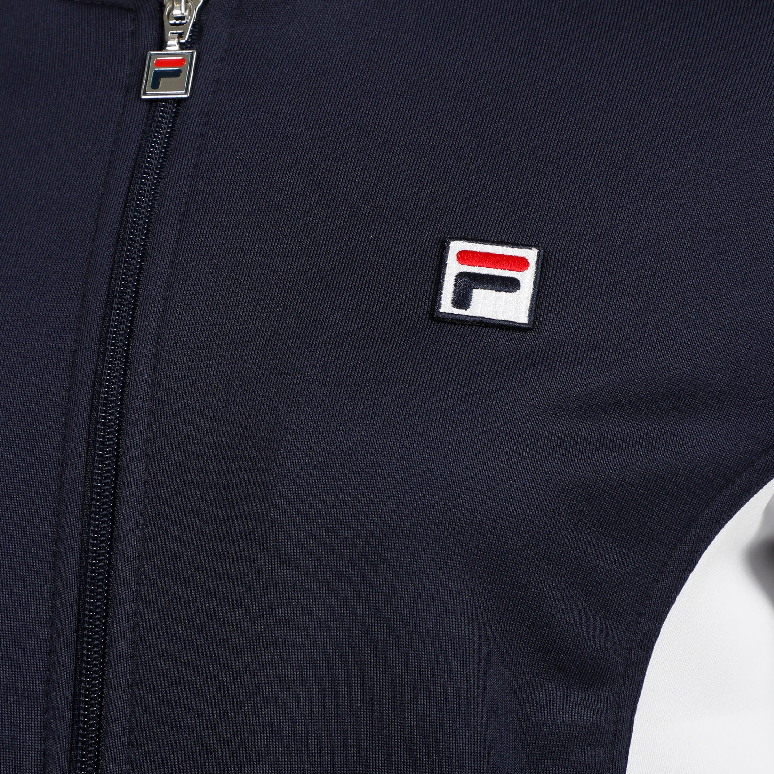 Fila Georgia Veste De Survêtement Femmes - Bleu Foncé , Blanc