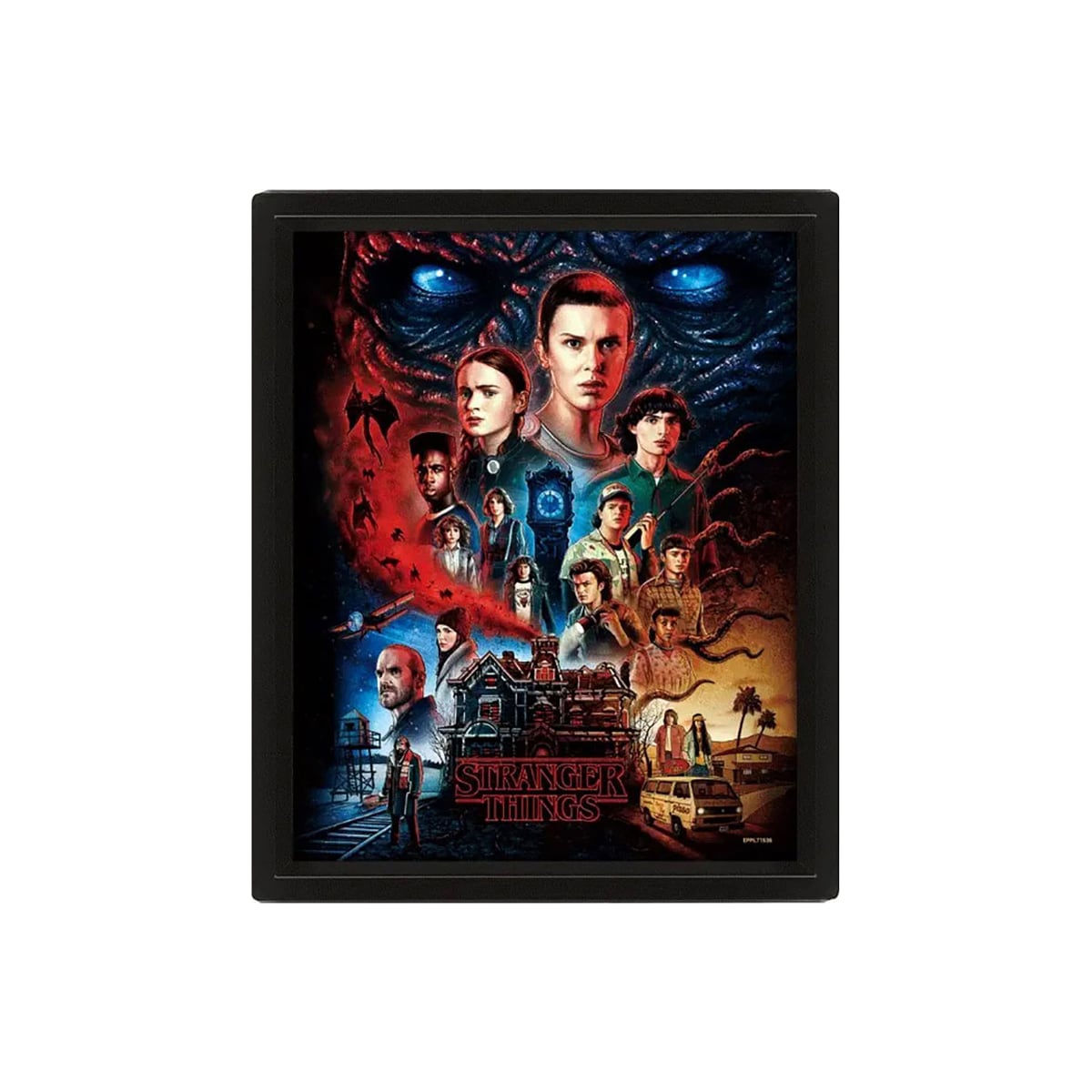 Pan Vision Stranger Things 3D-plakat (Vecna)