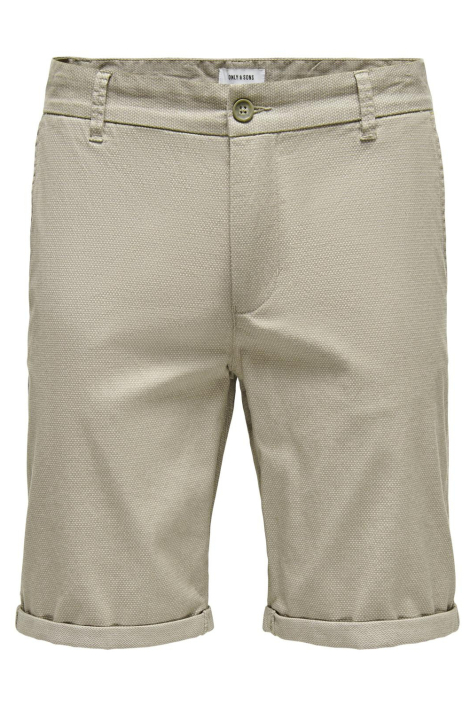 Only & Sons beige heren korte broek