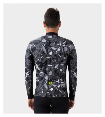 Maillot Manches Longues Alé Over Gris