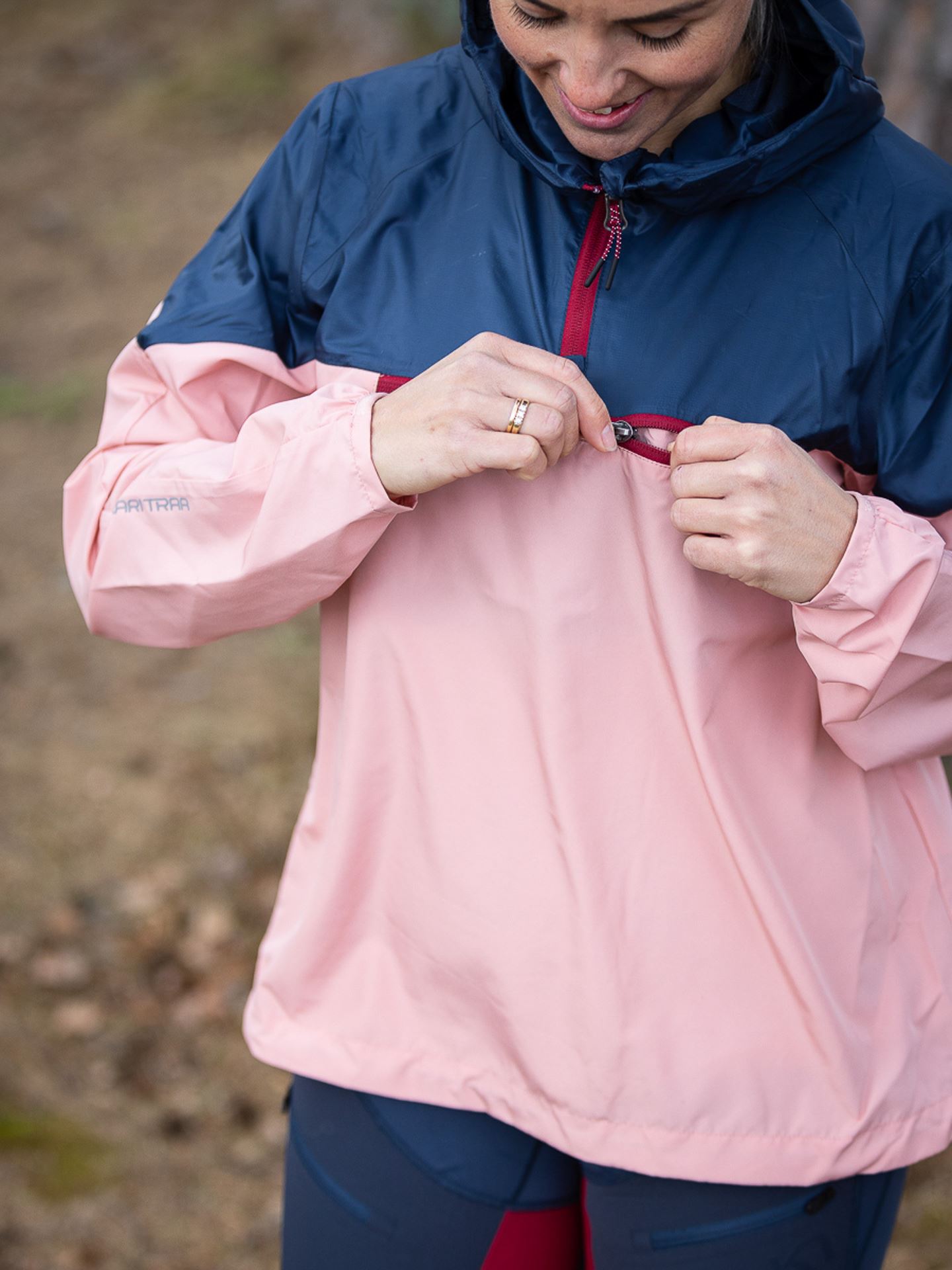 Vilde Wind Anorak - Blå