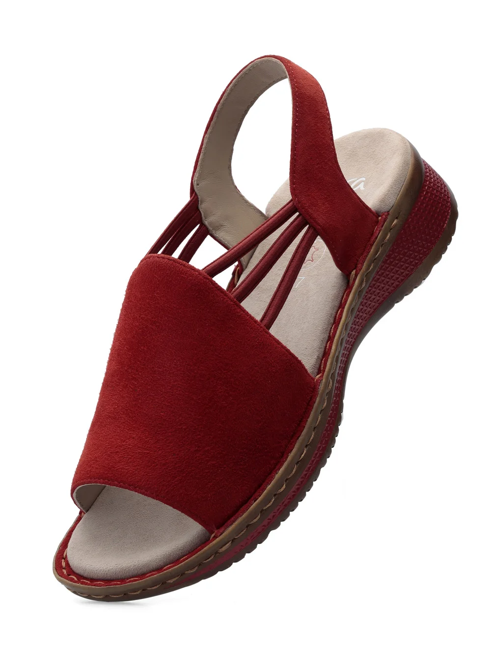 Sandalette Hawaii rot