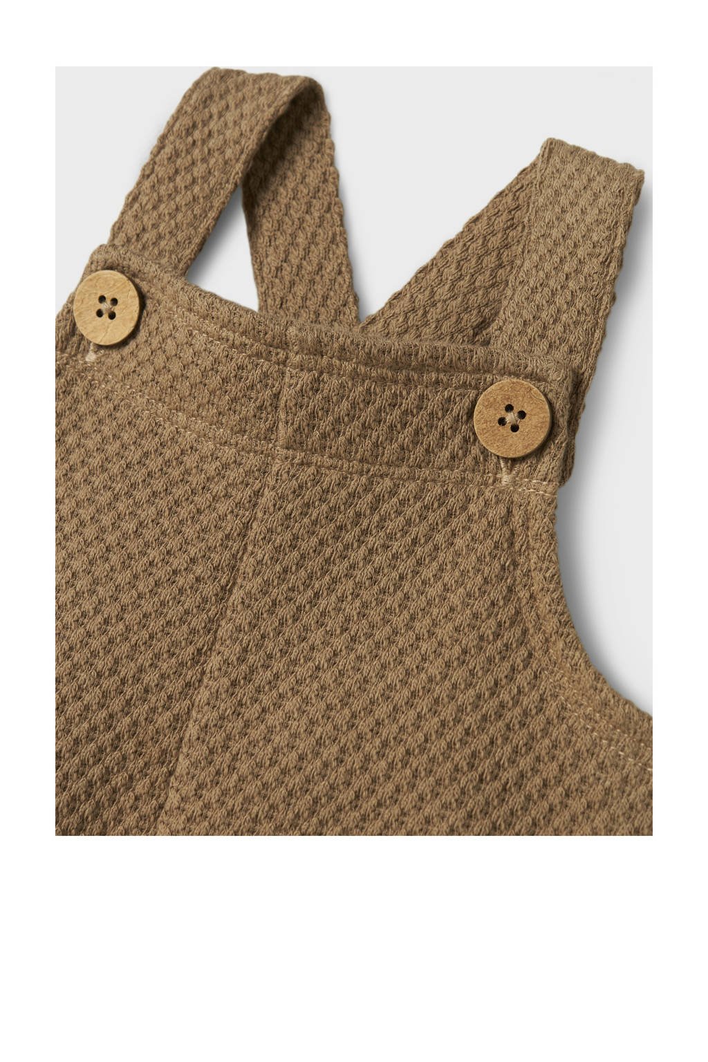 LIL' ATELIER BABY tuinbroek bruin