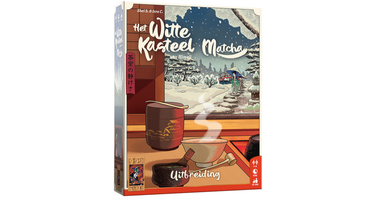 999 GamesHet Witte Kasteel van Himeji: Matcha Uitbreiding Bordspel  (Uitbreiding, Nederlands, 1 - 4 spelers, 80 minuten, Vanaf 12 jaar)