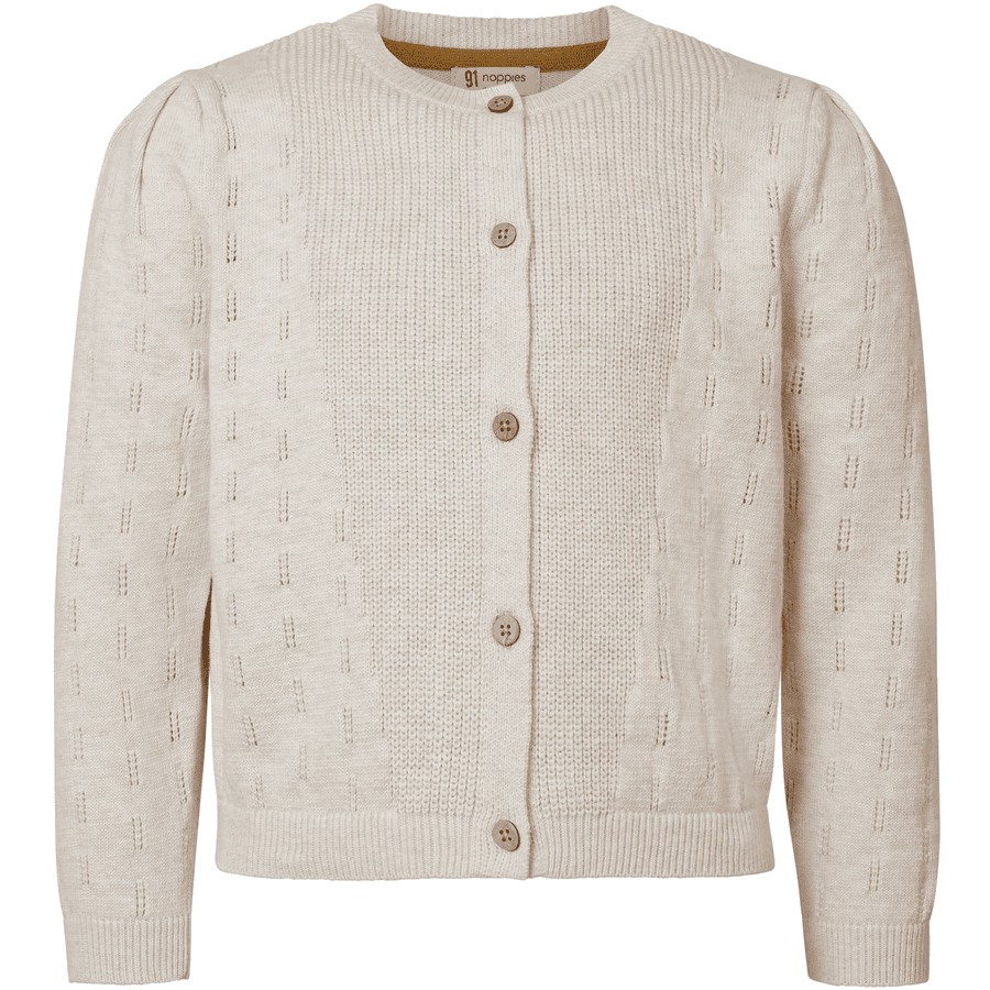 Noppies Strickjacke Piney Oatmeal