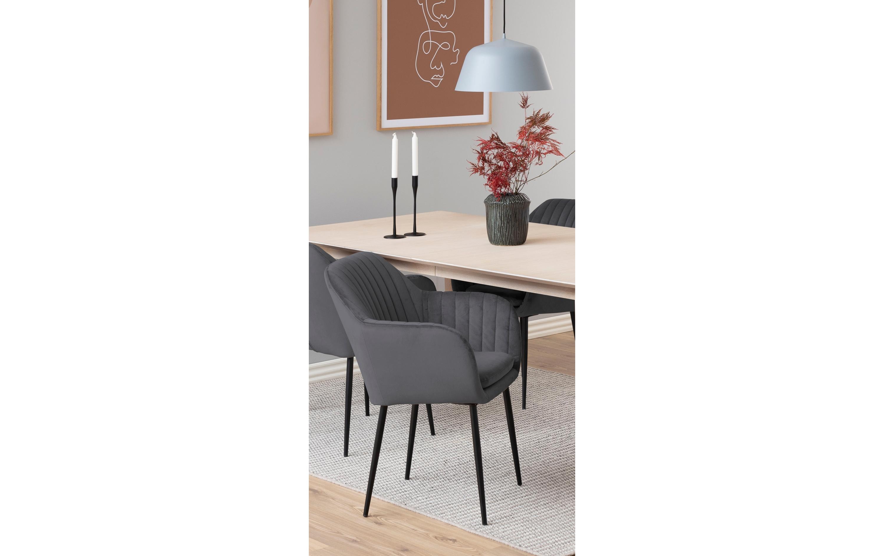 Stuhl Emilia Dunkelgrau<br>Esszimmerstuhl