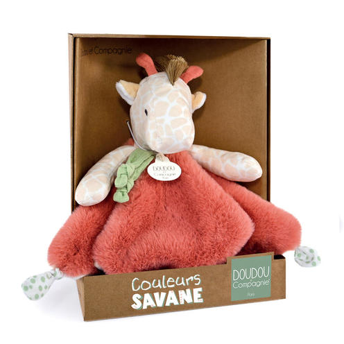 Doudou Girafe Beige - DOUDOU ET COMPAGNIE