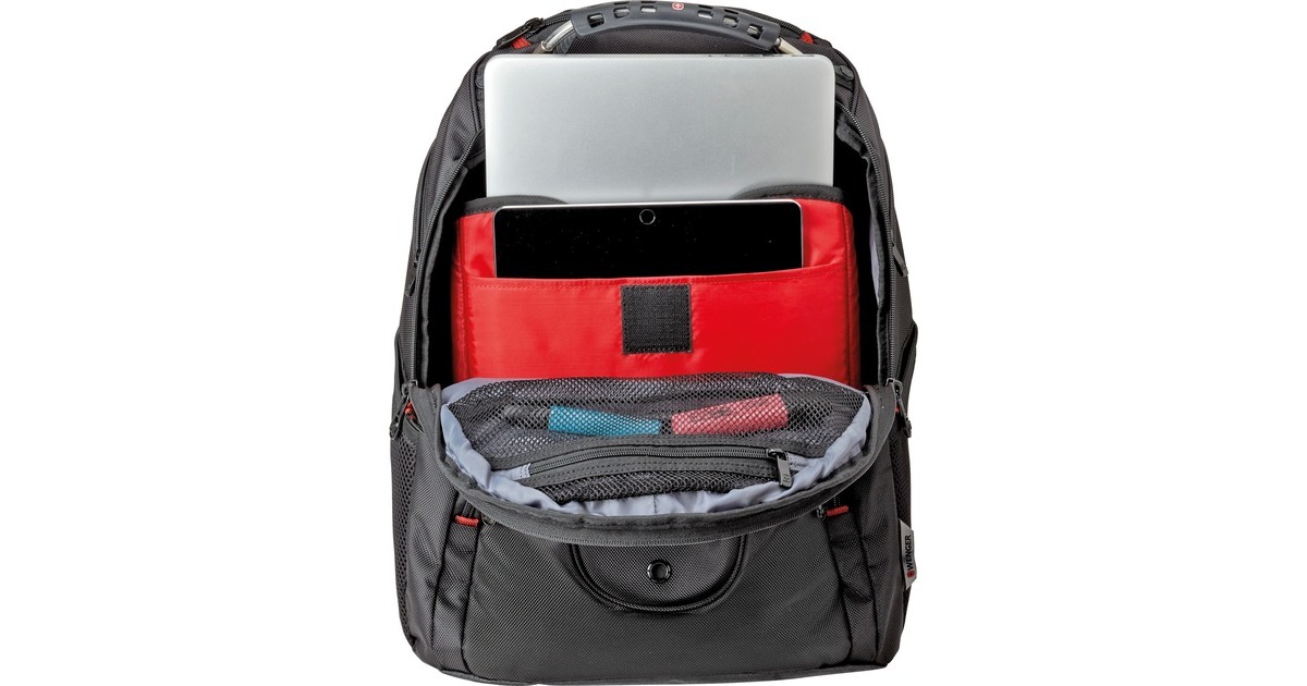 WengerIbex Slimline Laptop Rugzak  (Zwart, 14