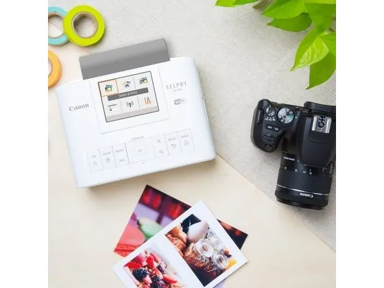 Canon SELPHY CP1300 - Printer - farve - farvesublimering - 148 x 100 mm op til 0.78 min./side (farve) - USB, USB vært, Wi-Fi - hvid