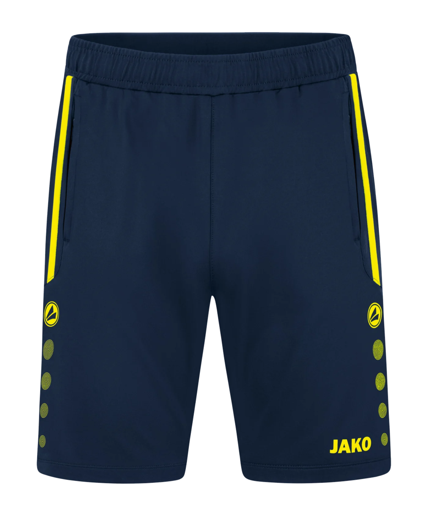JAKO Allround Trainingsshort Blau Gelb F904