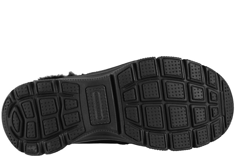 SKECHERS EASY GOING COOL ZIP BLACK BOOT