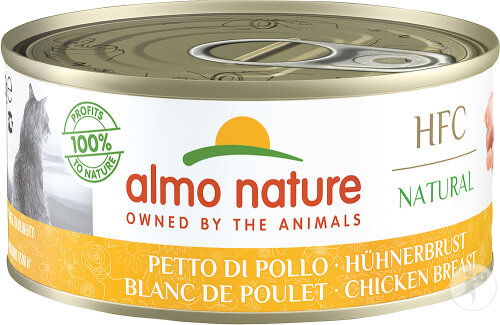 Almo Nature HFC Natural Blanc De Poulet Pour Chats 150g