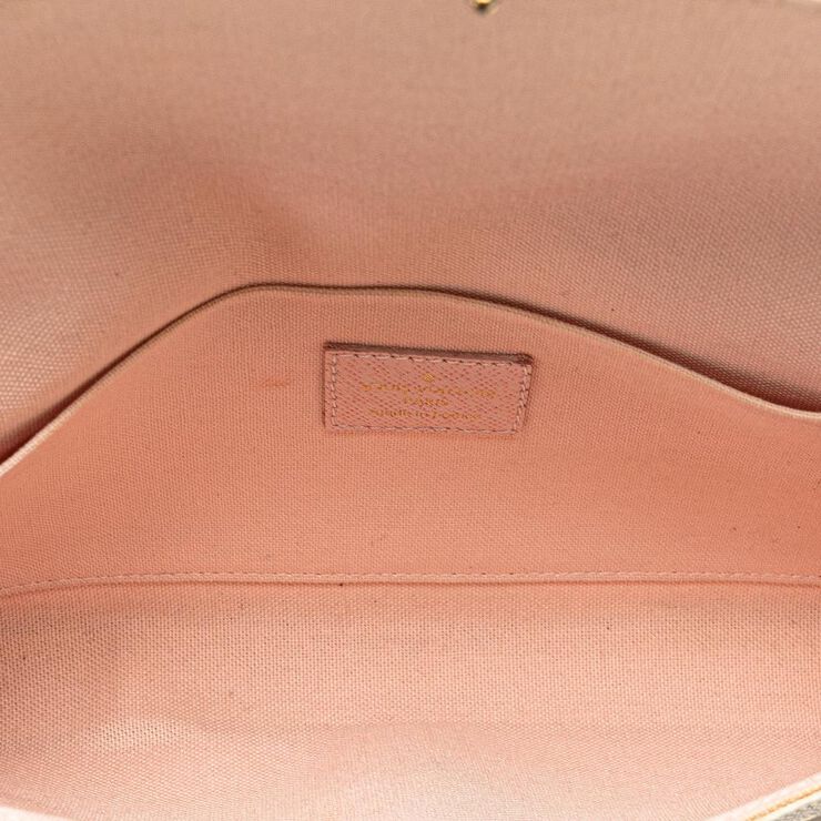 Louis Vuitton Vintage Louis Vuitton Pochette Felicie White