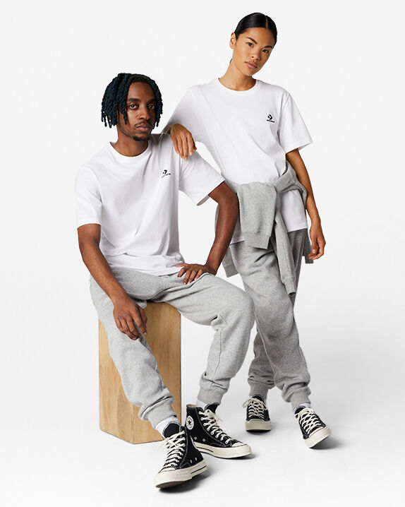Converse Go-To Embroidered Star Chevron Standard Fit T-Shirt