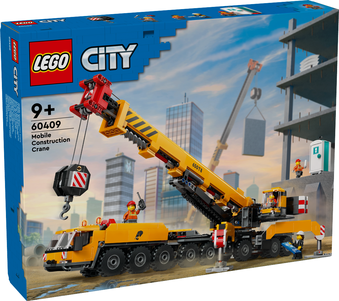 LEGO City - Gul mobil byggekran (60409)