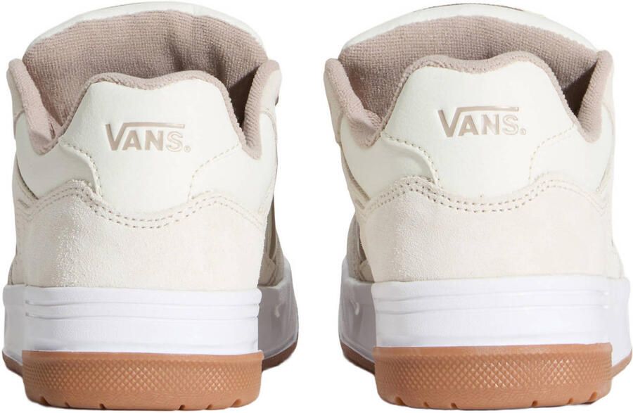 VANS Upland leren sneakers ecru roze