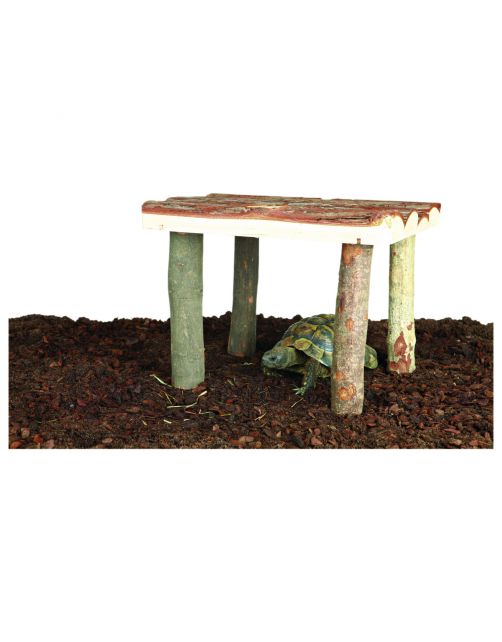 Trixie Afdak En Ligplaats Dubbel - Kooi Accessoire - 37x17x28 cm