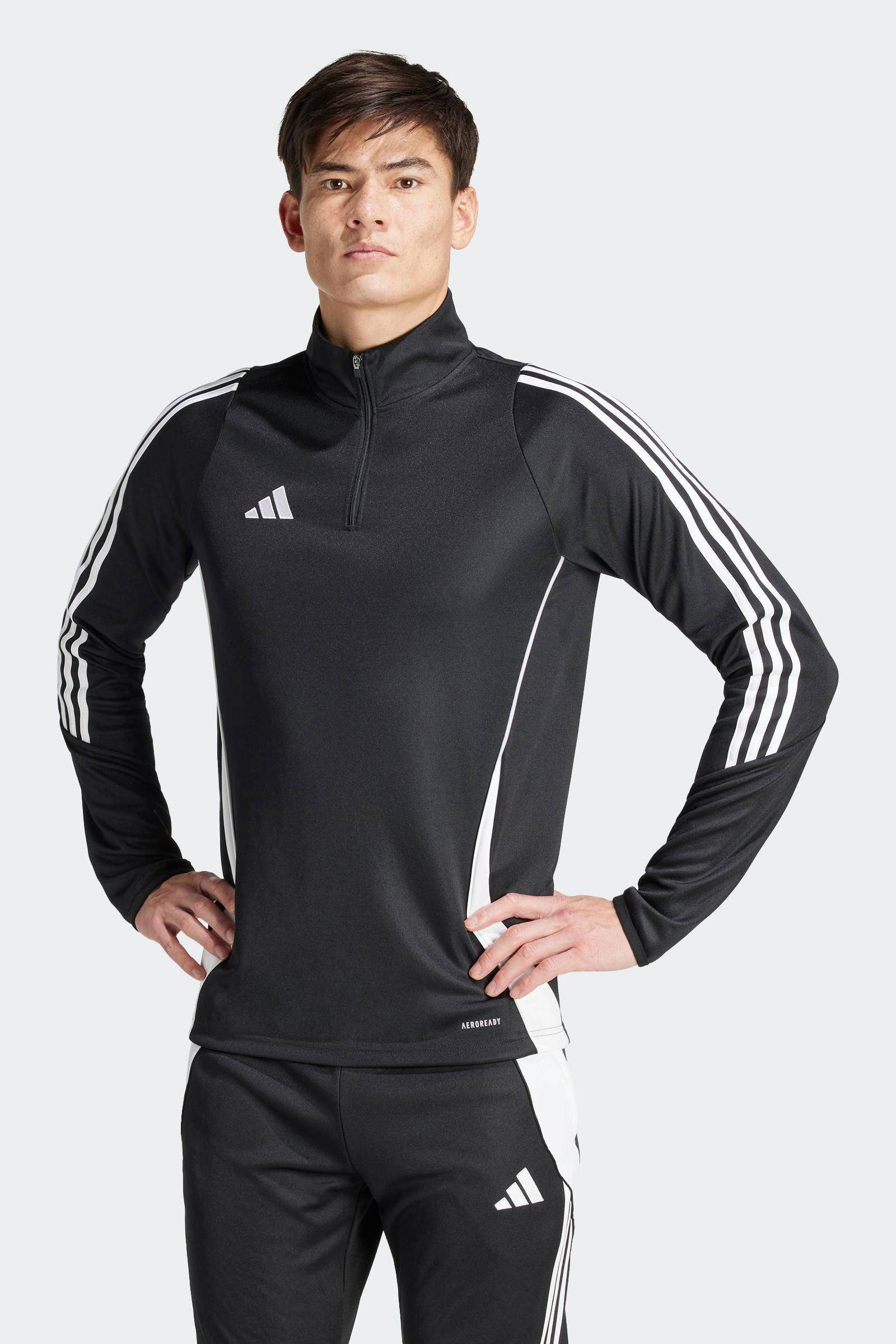 adidas Senior  voetbalsweater TIRO 24 zwart