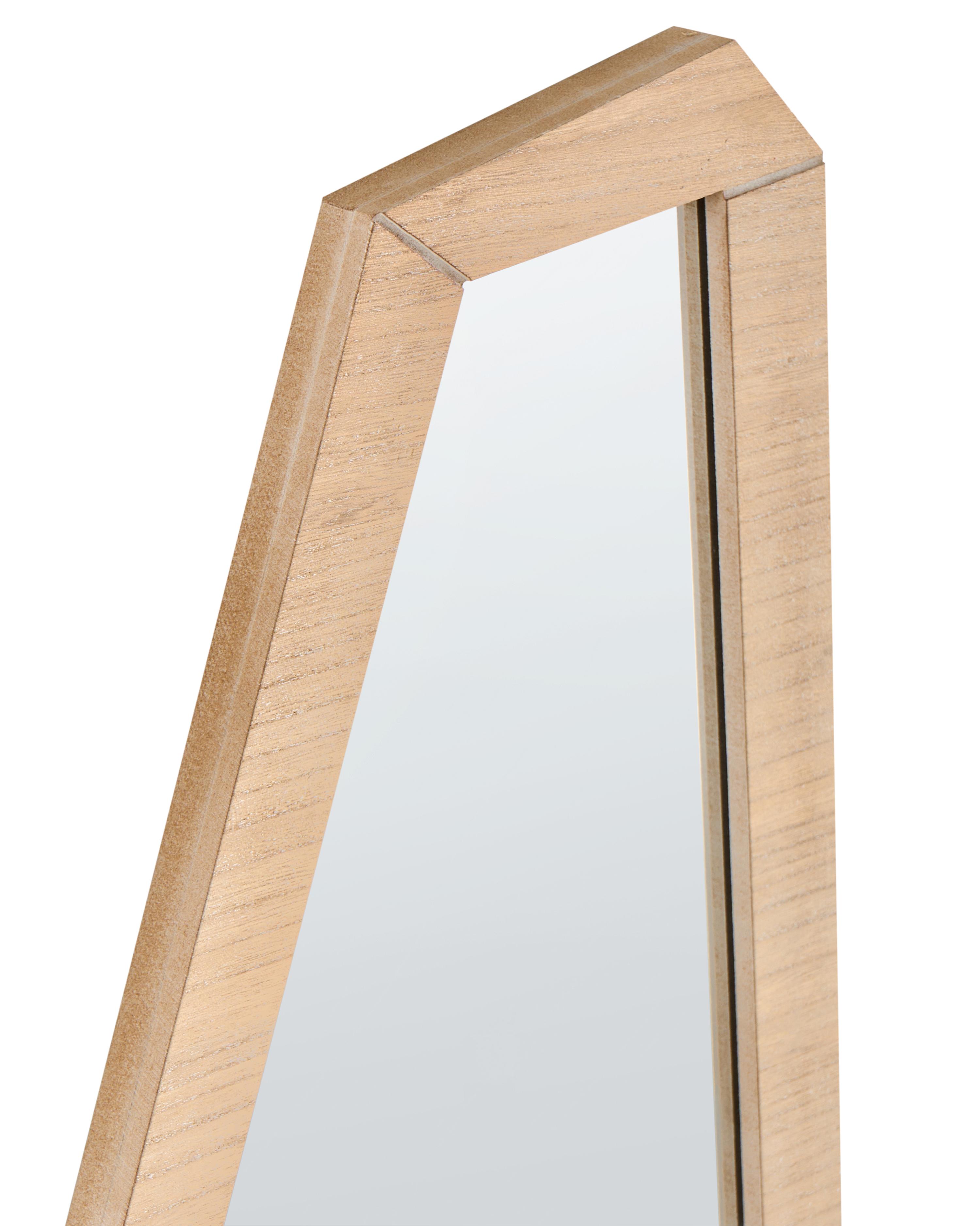 Wandspiegel CHANU 44 cm 104 cm Lichtbruin