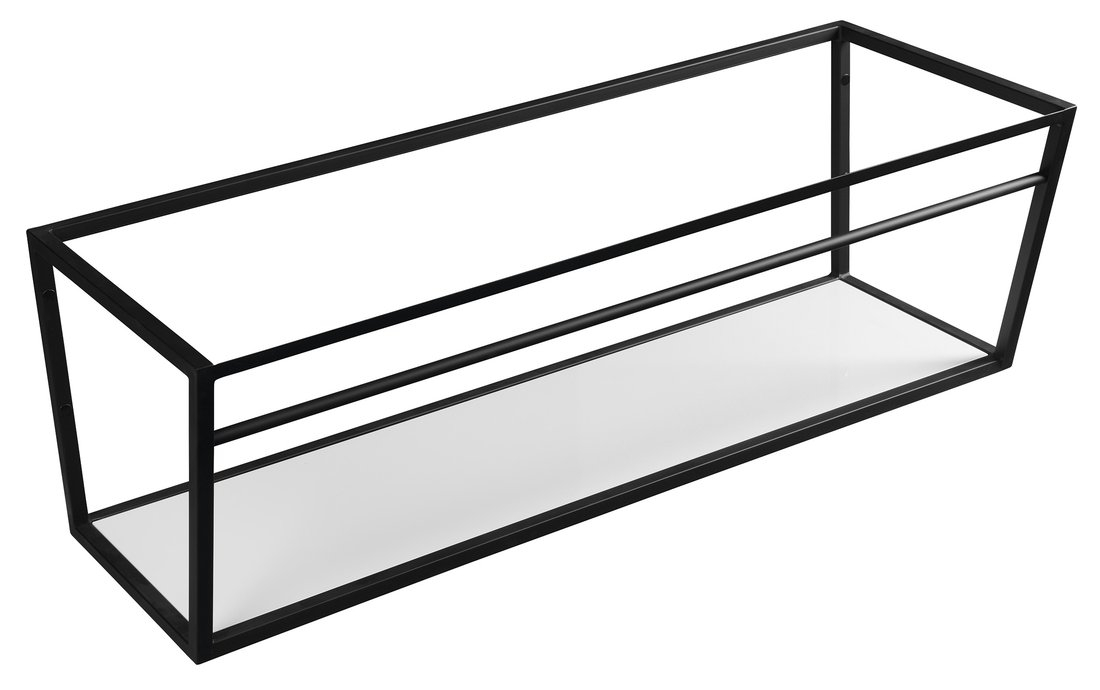 Sapho Industrial wastafel frame mat zwart 120cm