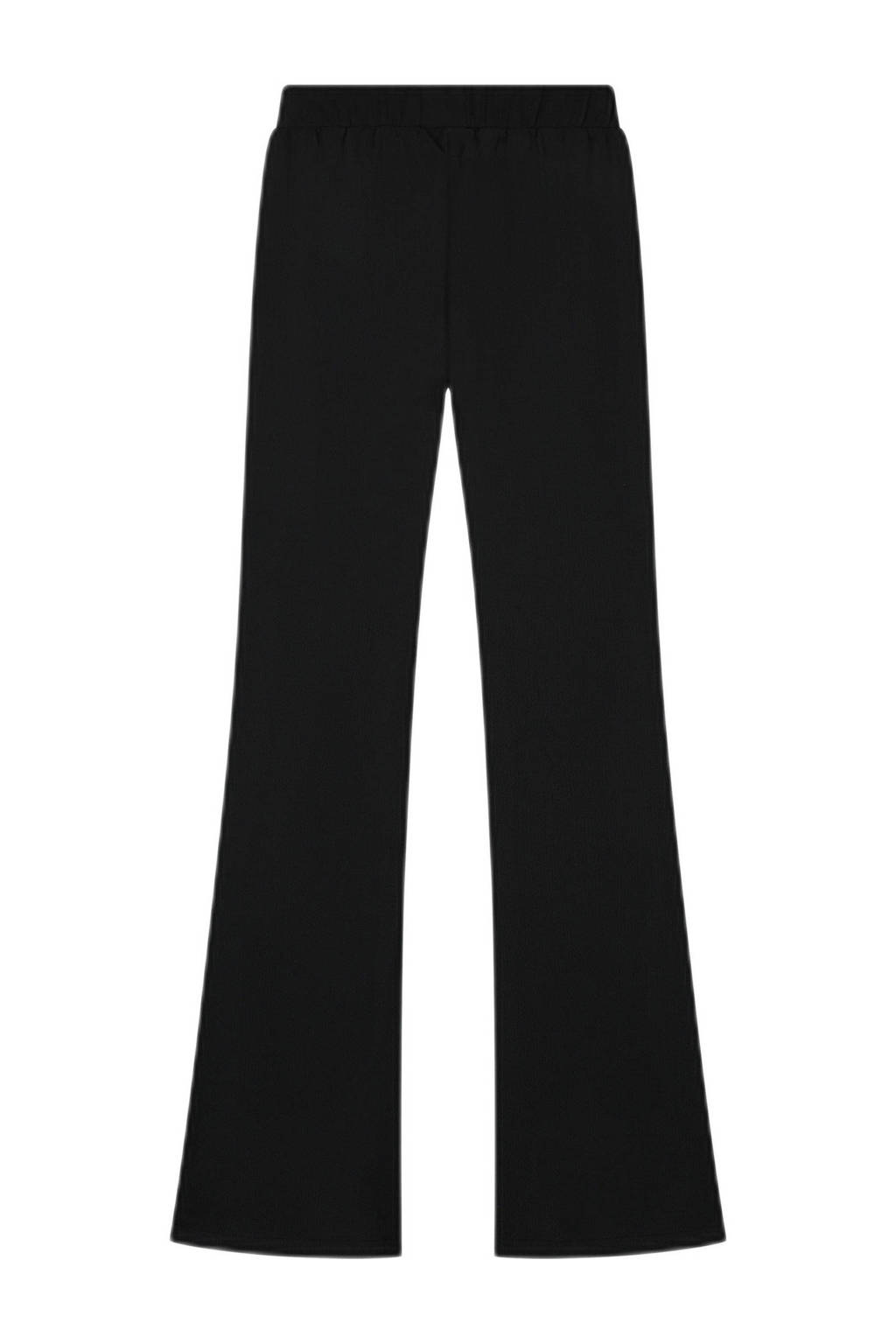 NIK&NIK flared broek Vonda zwart