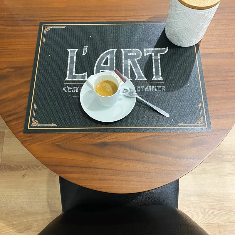 Lot de 4 sets de table L 40xl 30cm - ART RÉTRO 99deco