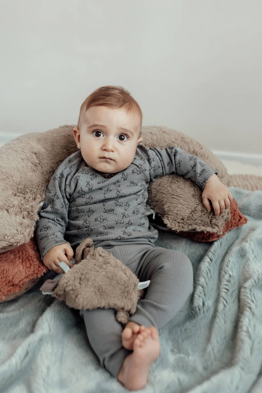 Snoozebaby pyjama cloudy grey