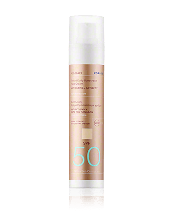 Korres Sun Care Red Grape Sunscreen Tinted Face Cream SPF 50 50ml