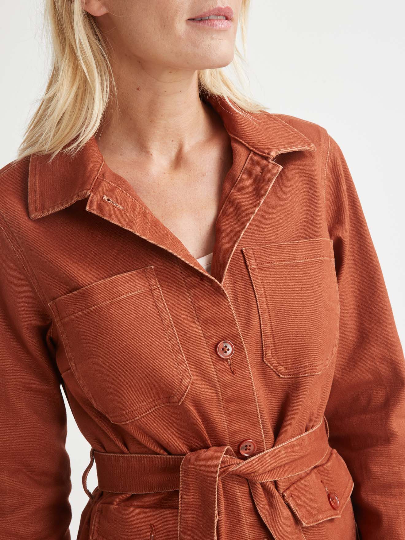 Veste saharienne en coton