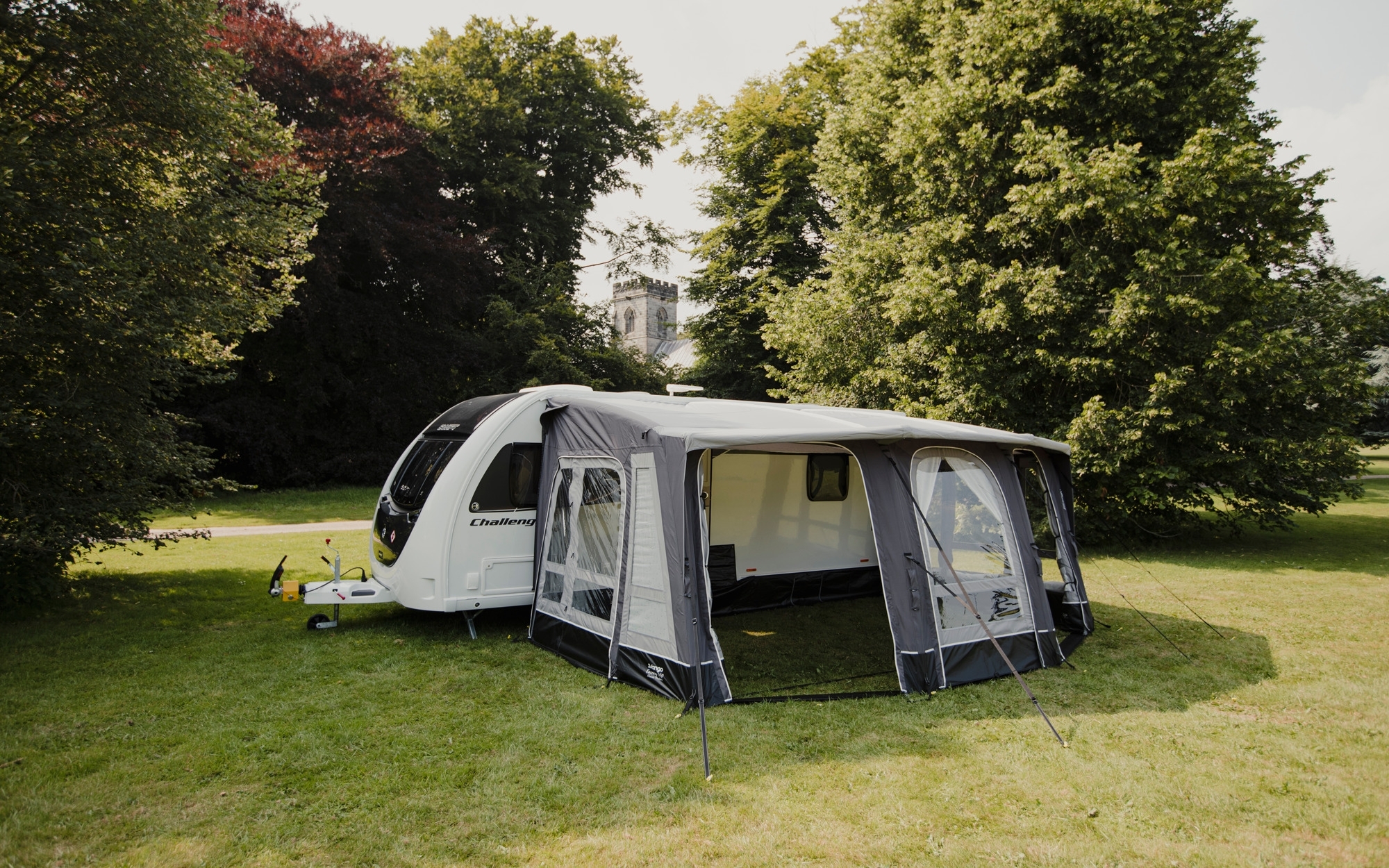Vango aufblasbares Vorzelt für Wohnwagen Tuscany Air 500 Elements ProShield