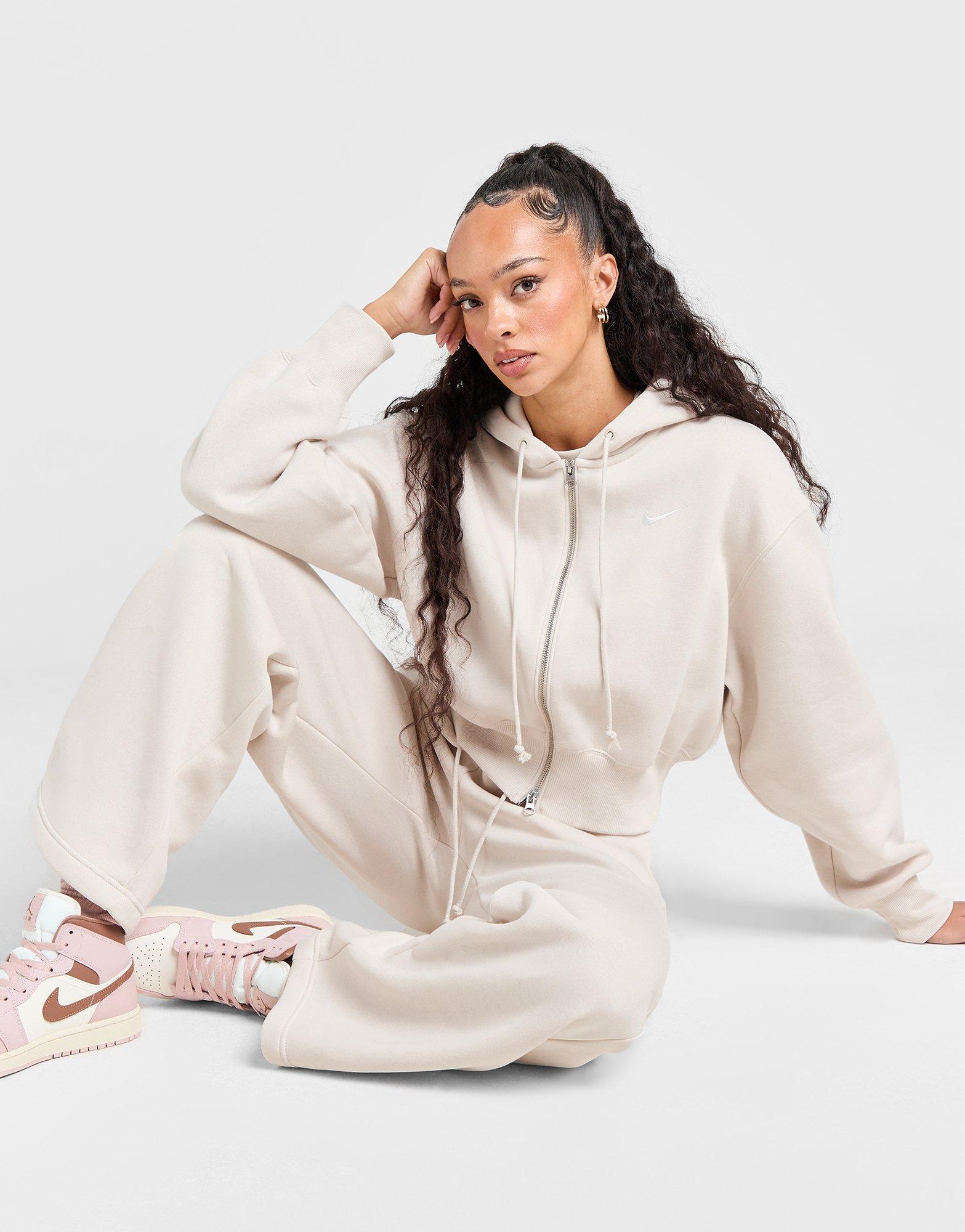 Nike Sweat à Capuche court Phoenix Zippé