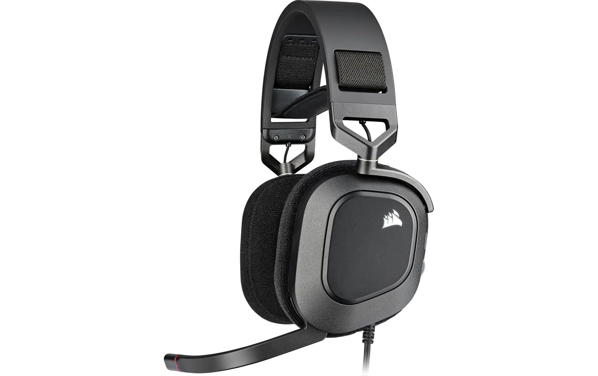 Headset HS80 RGB iCUE Schwarz<br>Gaming-Headset mit 7.1-Surround-Sound